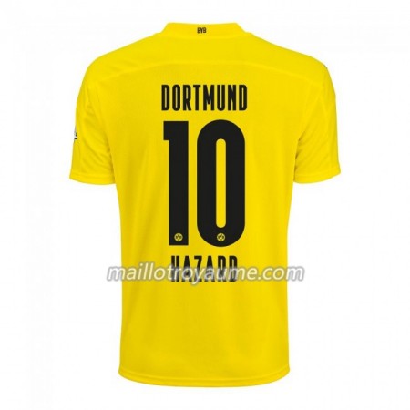 Maillot Foot Homme Borussia Dortmund Thorgan Hazard 10 Domicile 2020-2021